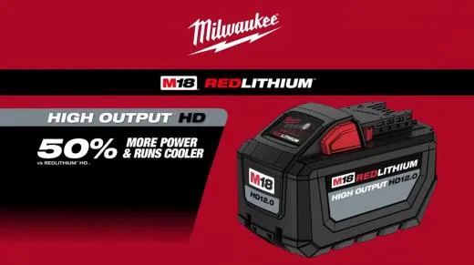 Milwaukee M18 Redlithium HIGH OUTPUT HD Batteries