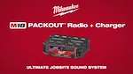 Milwaukee PACKOUT Radio  Charger